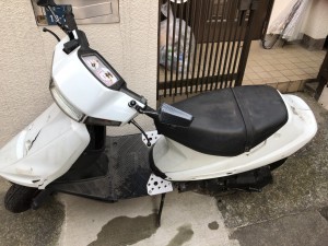 アドレスV100シロ