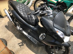 PCX150事故黒